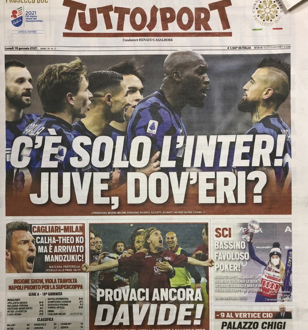 Torino plaće zbog Juventusa